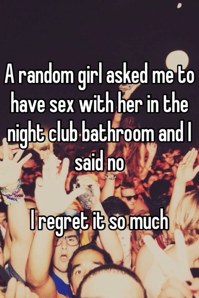 girl a sex with random
